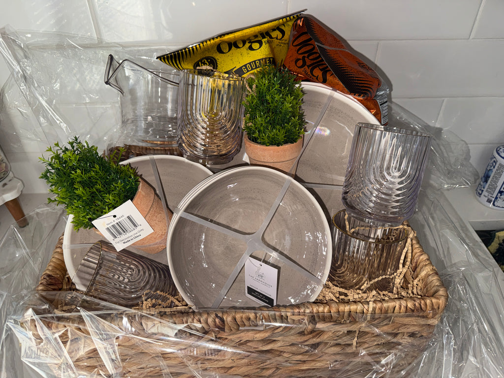 Custom Basket-Housewarming/Bridal Shower Basket- Outdoor Dining
