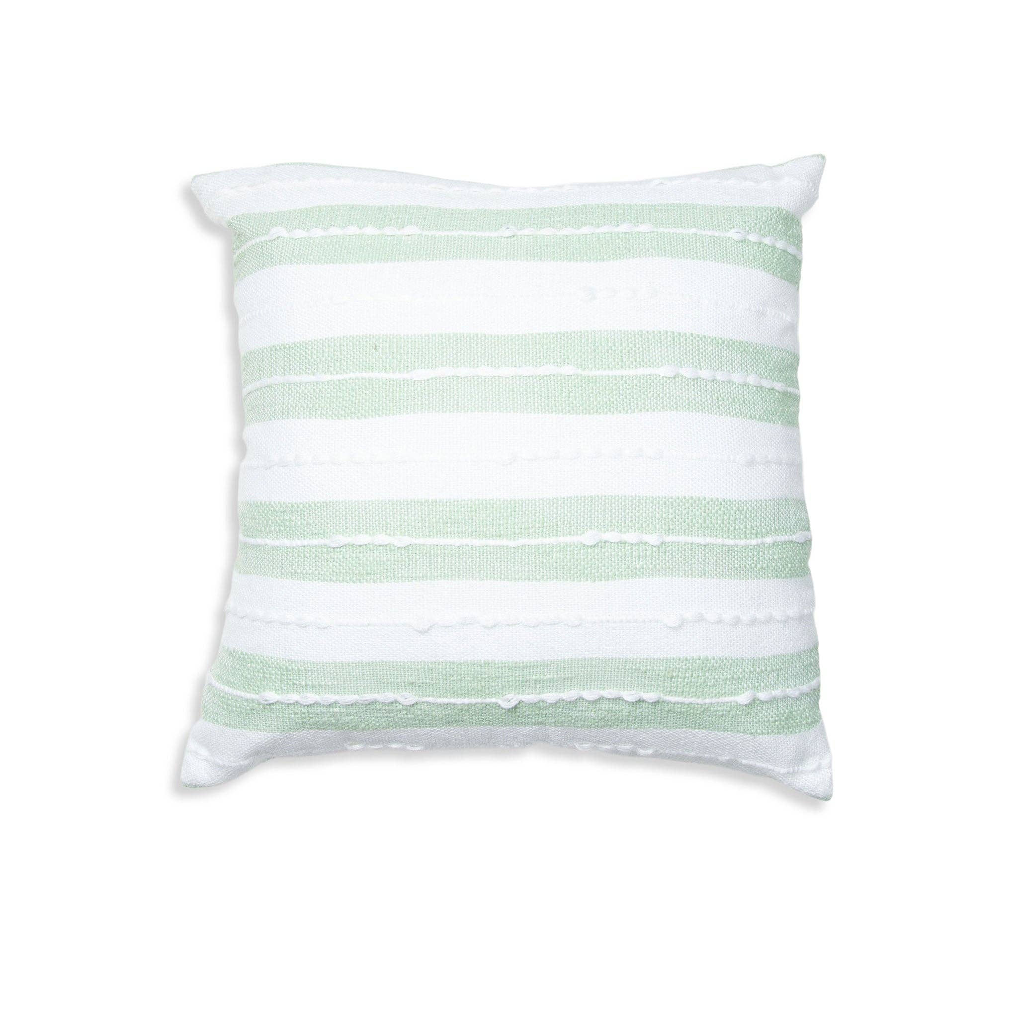 Romy 18X18" Handwoven Recycled Indoor/Outdoor Throw Pillow