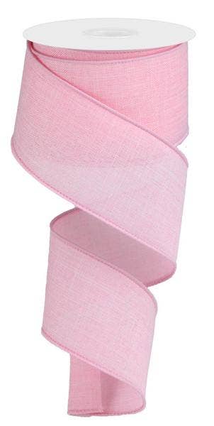2.5"X10YD LIGHT PINK BURLAP-RG127915
