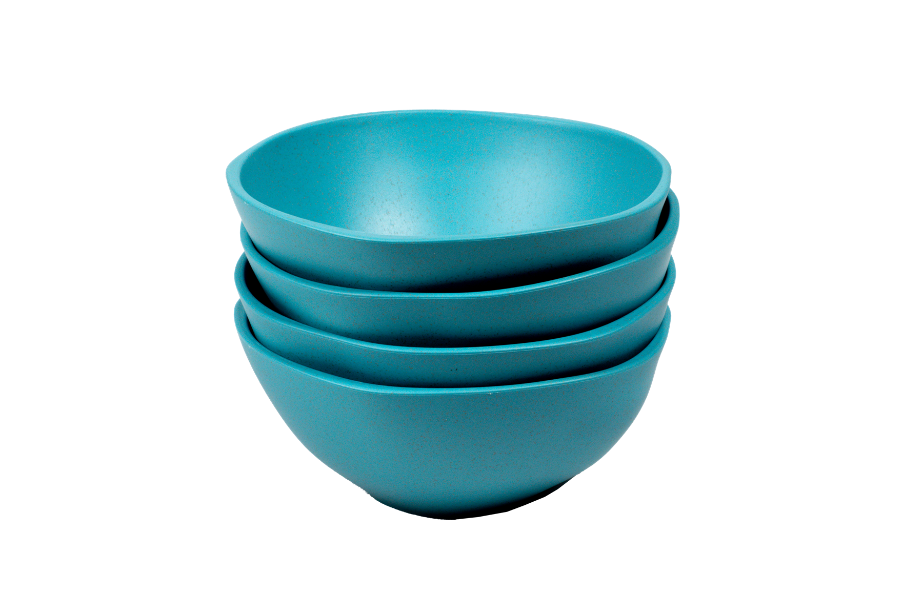 Organic Coupe Wheat Azure Blue PP 12 Pc Dinnerware Set