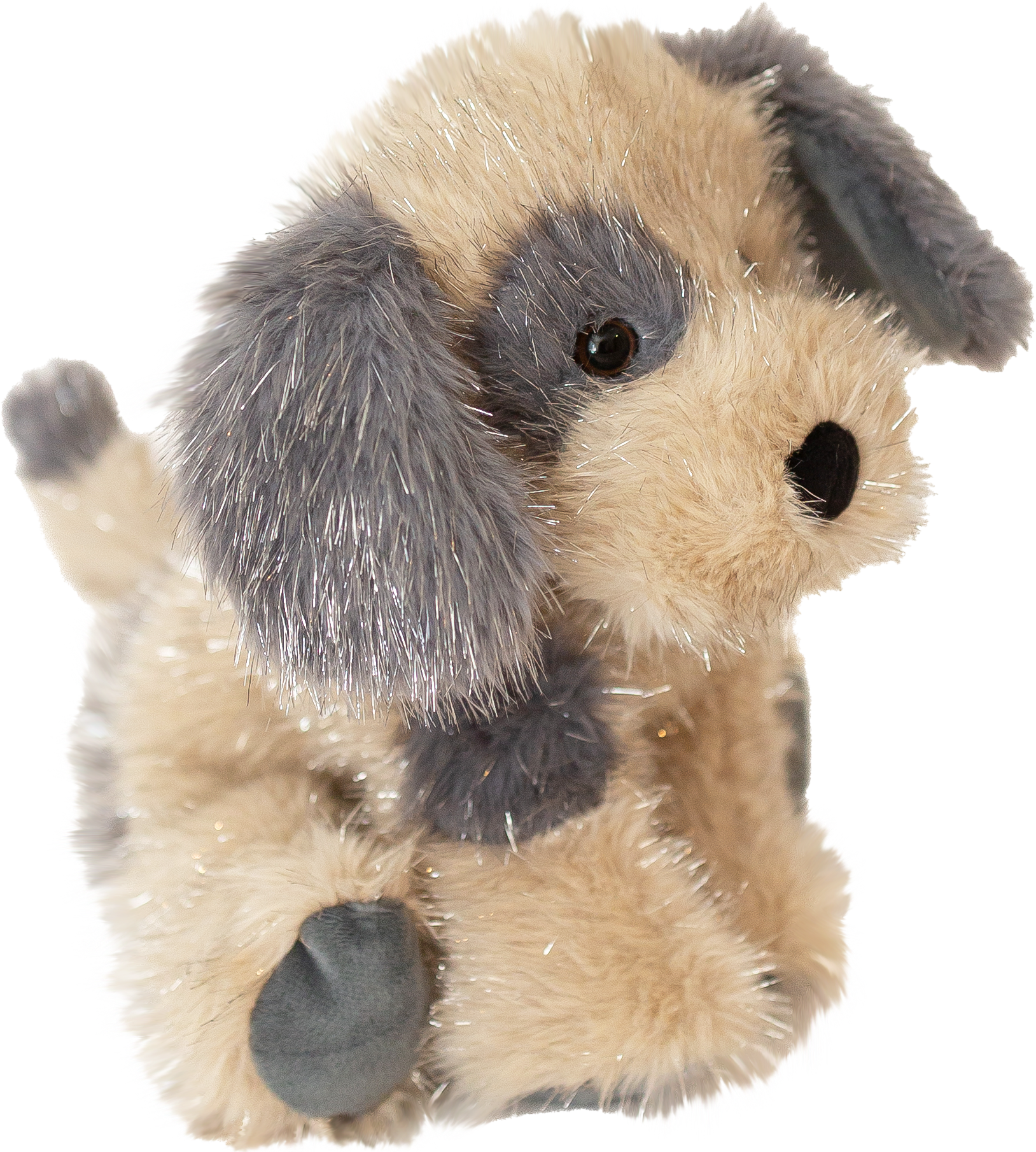 Shimmers Puppy Plush 8"-10"H