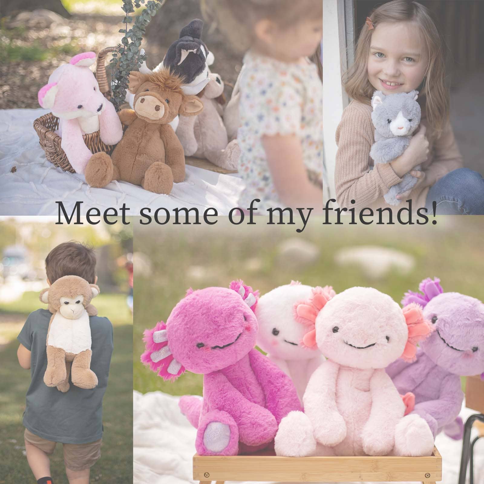World's Softest Lushee 16 inch Pugs Pig Plush Toy for Kids