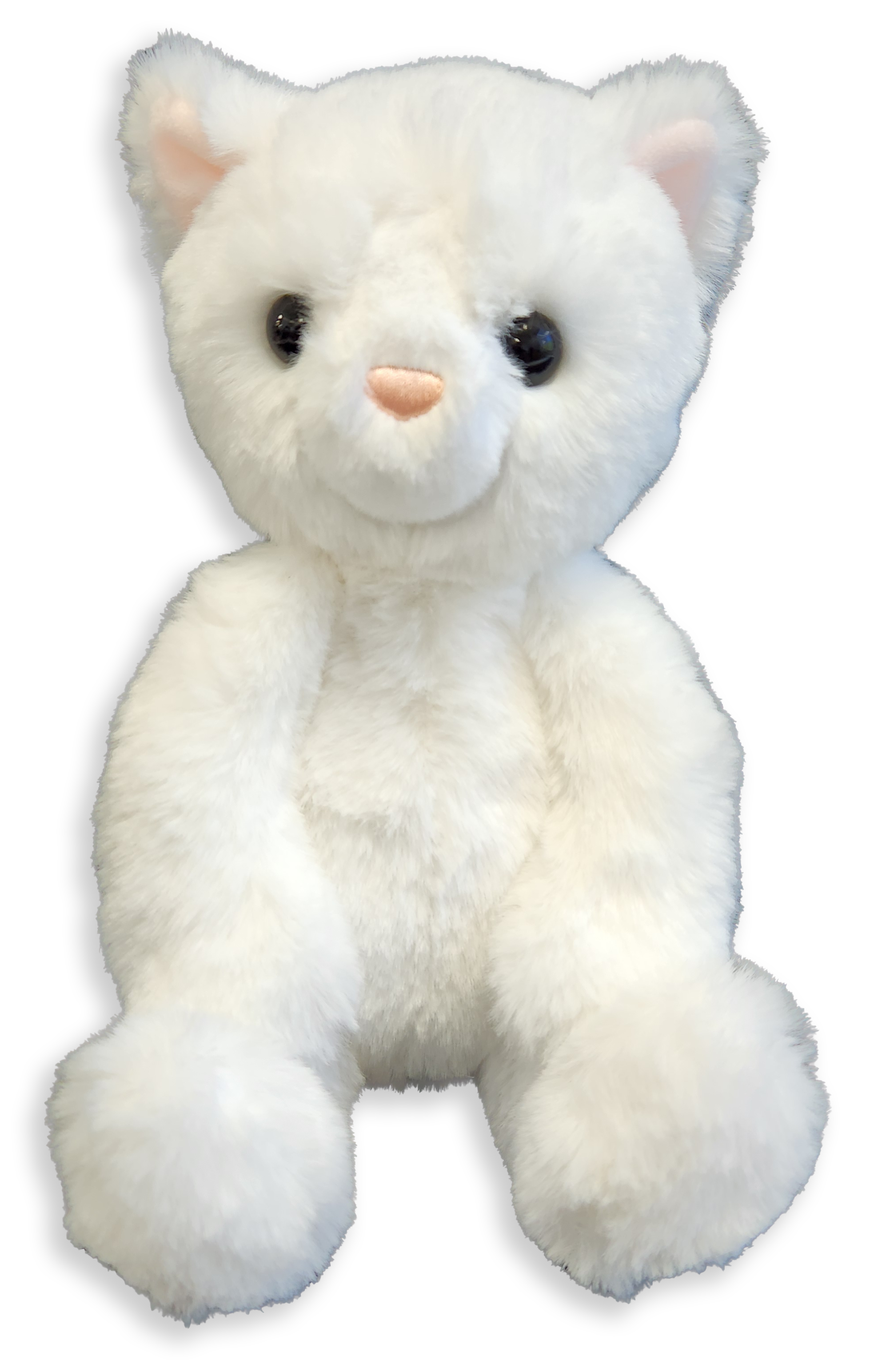 World Softest Plush Lushee 10 in - White Kitten