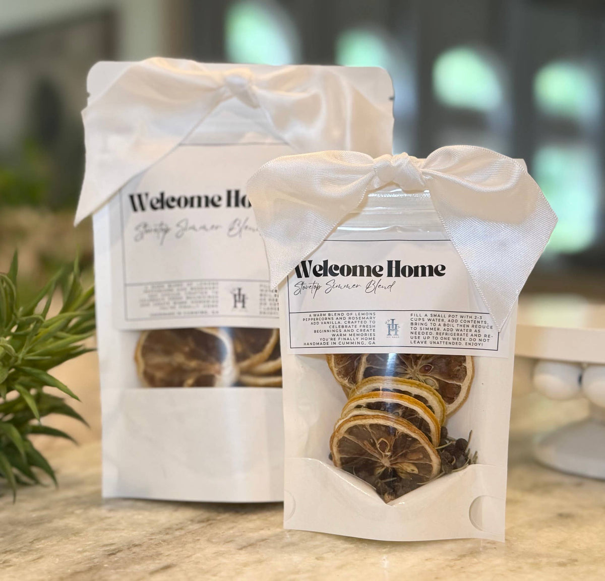 Welcome Home Lemon Stovetop Simmer Blend Potpourri SM