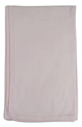 Bambini Pink Receiving Blanket