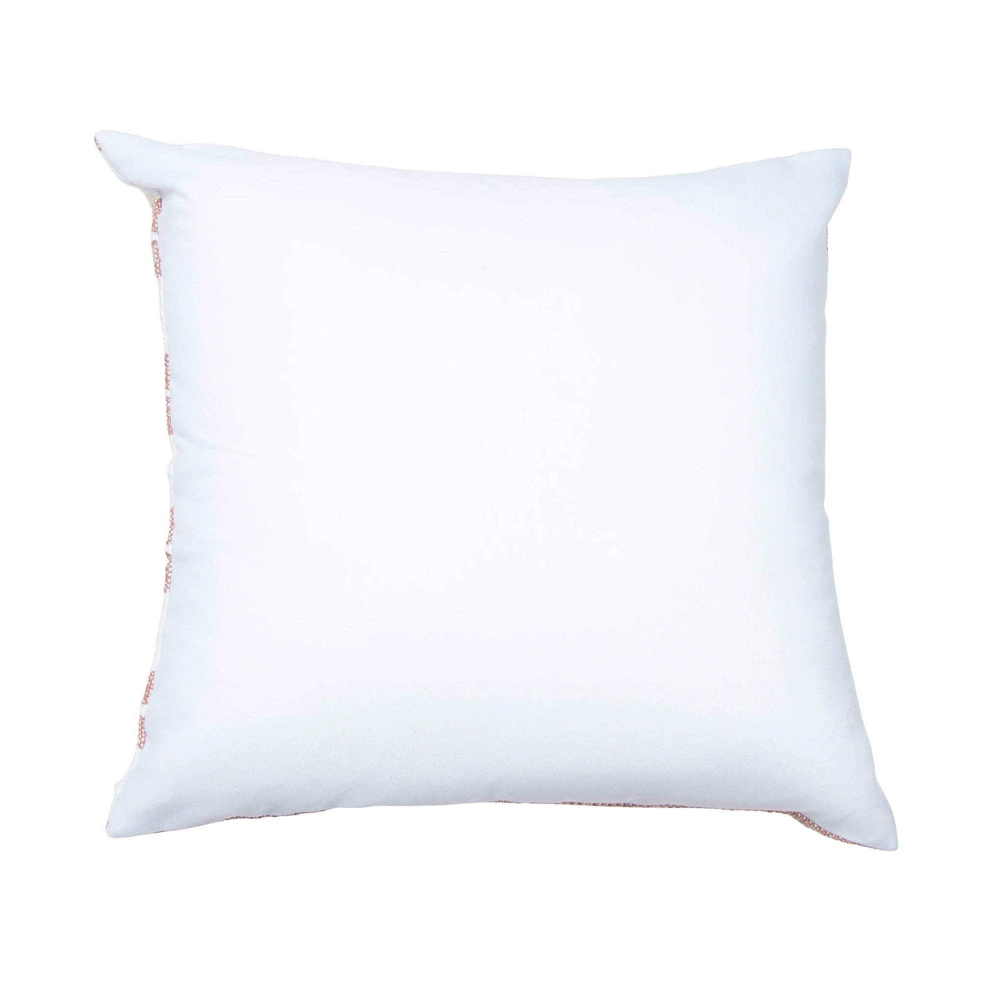 Romy 18X18" Handwoven Recycled Indoor/Outdoor Throw Pillow