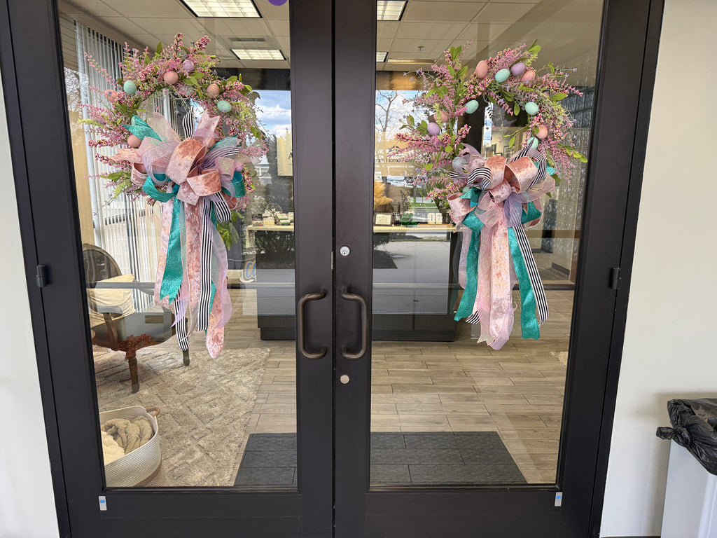Custom Wreath-Easter Egg Hunt Wreath for Front door