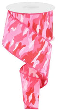2.5" x 10yd Camouflage-Multi Pink-RG1594RJ