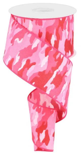 2.5" x 10yd Camouflage-Multi Pink-RG1594RJ