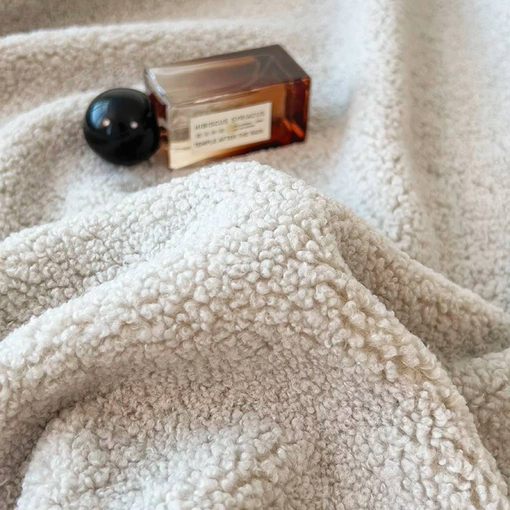 Luxurious Teddy Curly Throw Winter Blanket