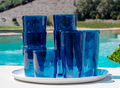 Fizz Bubbles Shatterproof Premium Plastic Drinkware 8pc Set