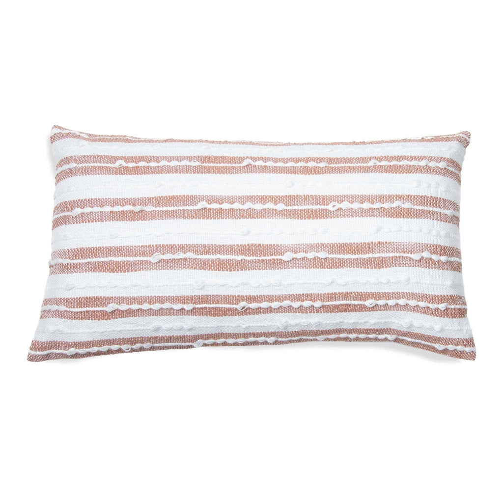 Romy 12X22" Handwoven Recycled Indoor/Outdoor Throw Pillow