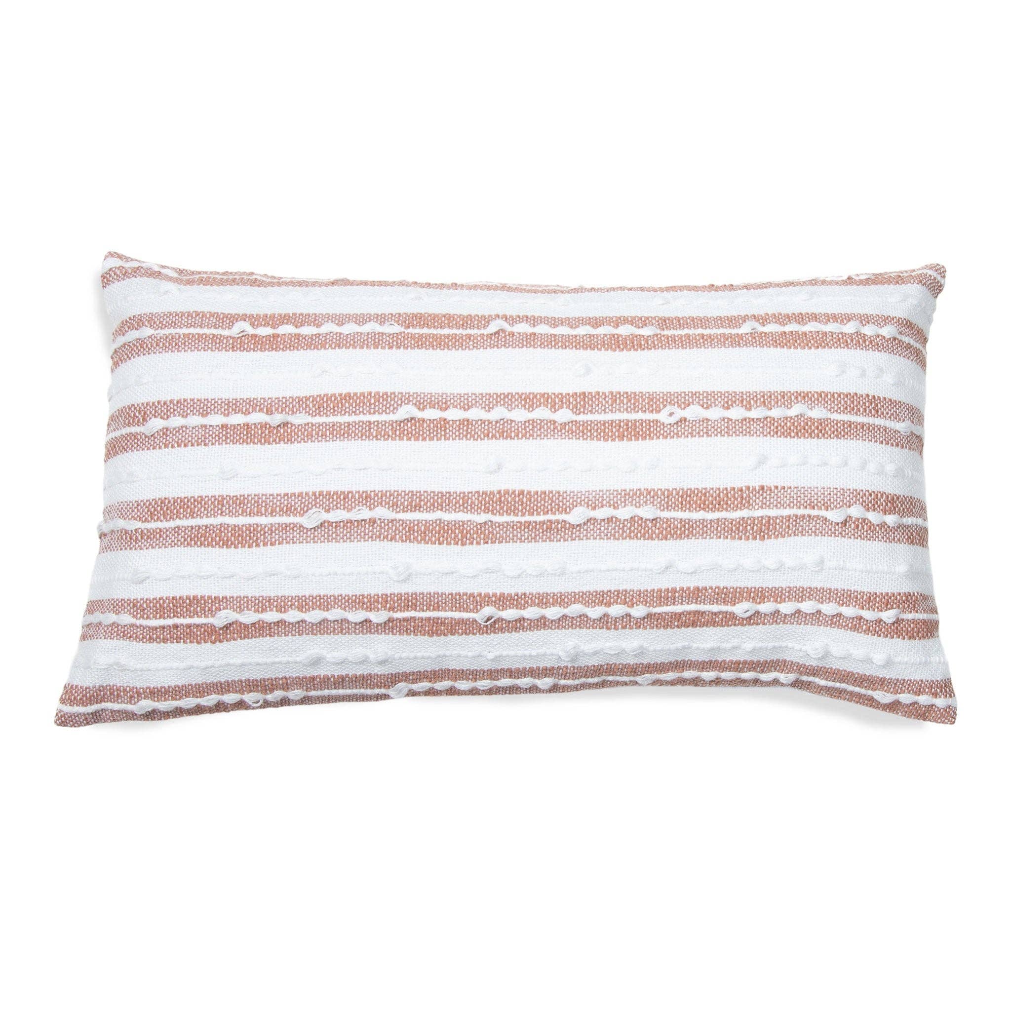 Romy 12X22" Handwoven Recycled Indoor/Outdoor Throw Pillow