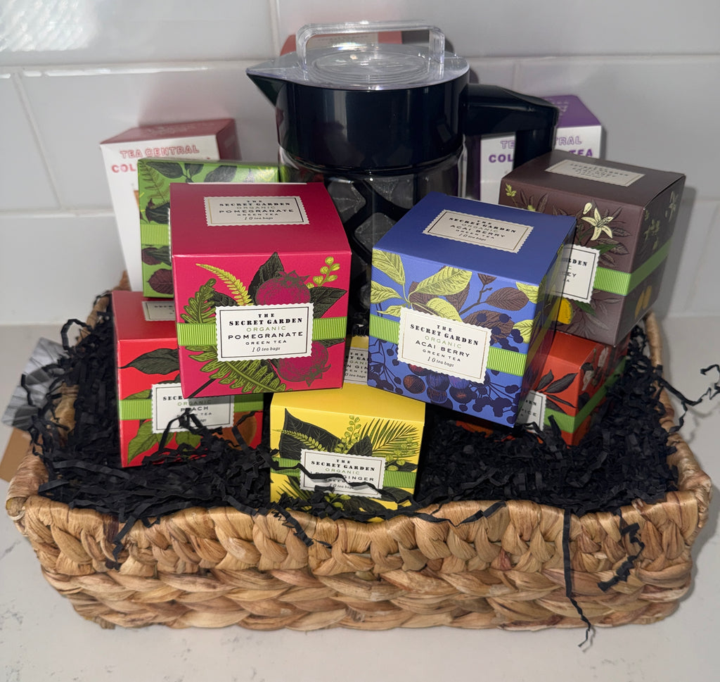 Custom IcedTea/Iced Coffee Basket for Mothers Day/Birthday/Closing Gift