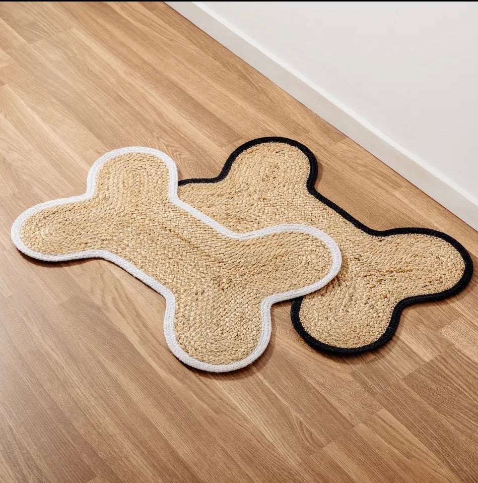 Loxley Pet Placemat - Stylish and Functional - Black Edge