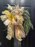 Lemon Zest Welcome Wreath 🍋
