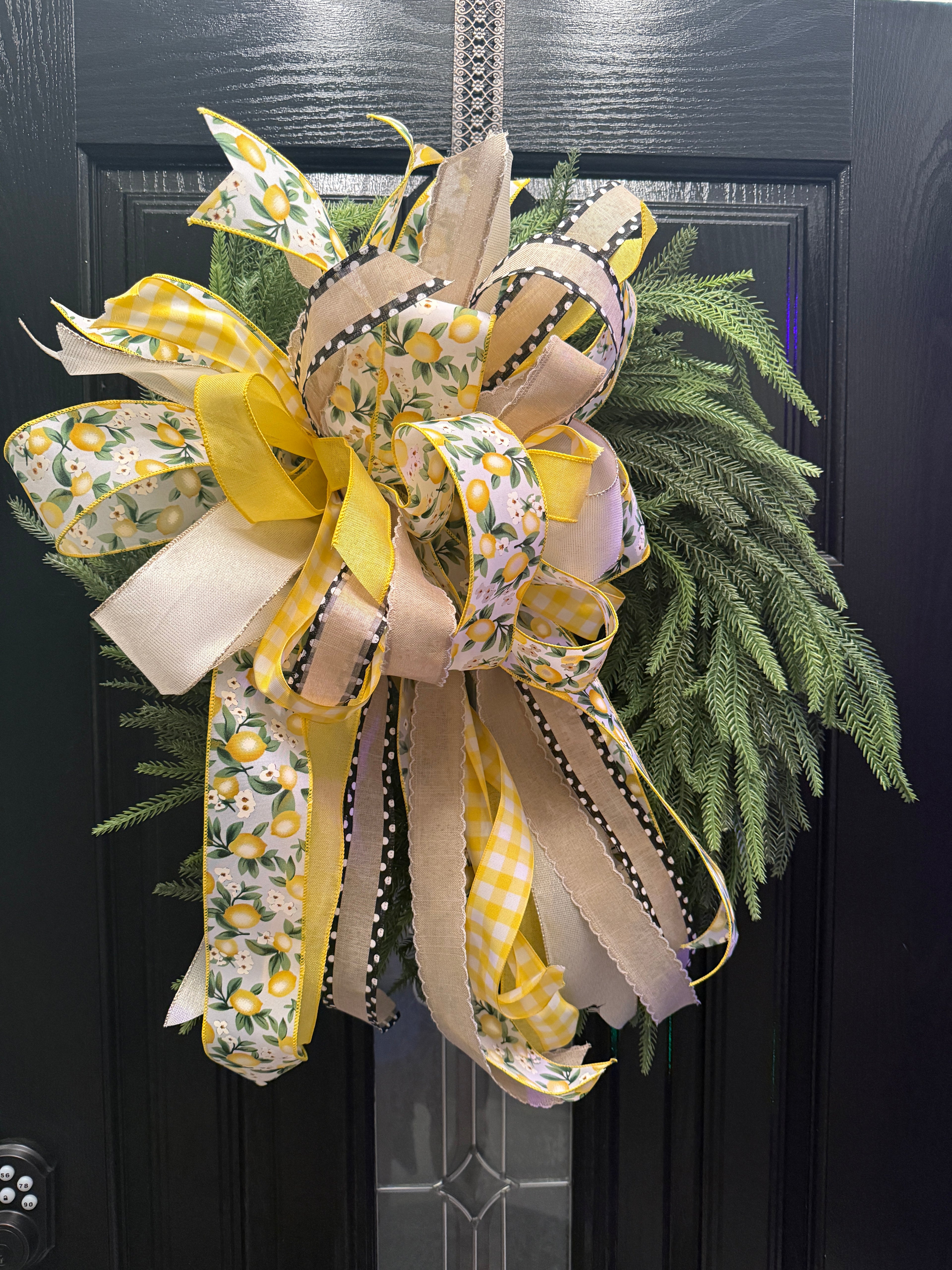 Lemon Zest Welcome Wreath 🍋