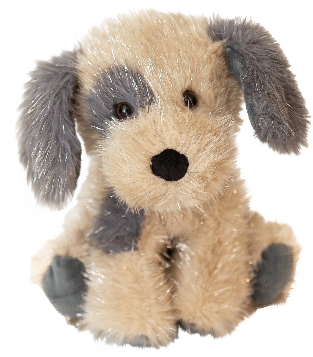Shimmers Puppy Plush 8"-10"H