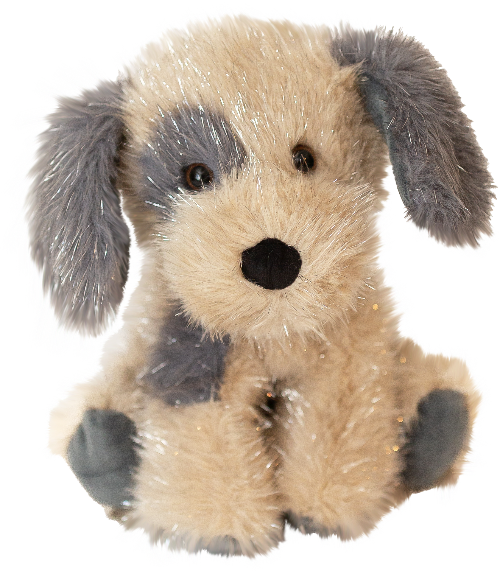Shimmers Puppy Plush 8"-10"H