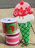 WATERMELON ICE CREAM SIGN & RIBBON BUNDLE