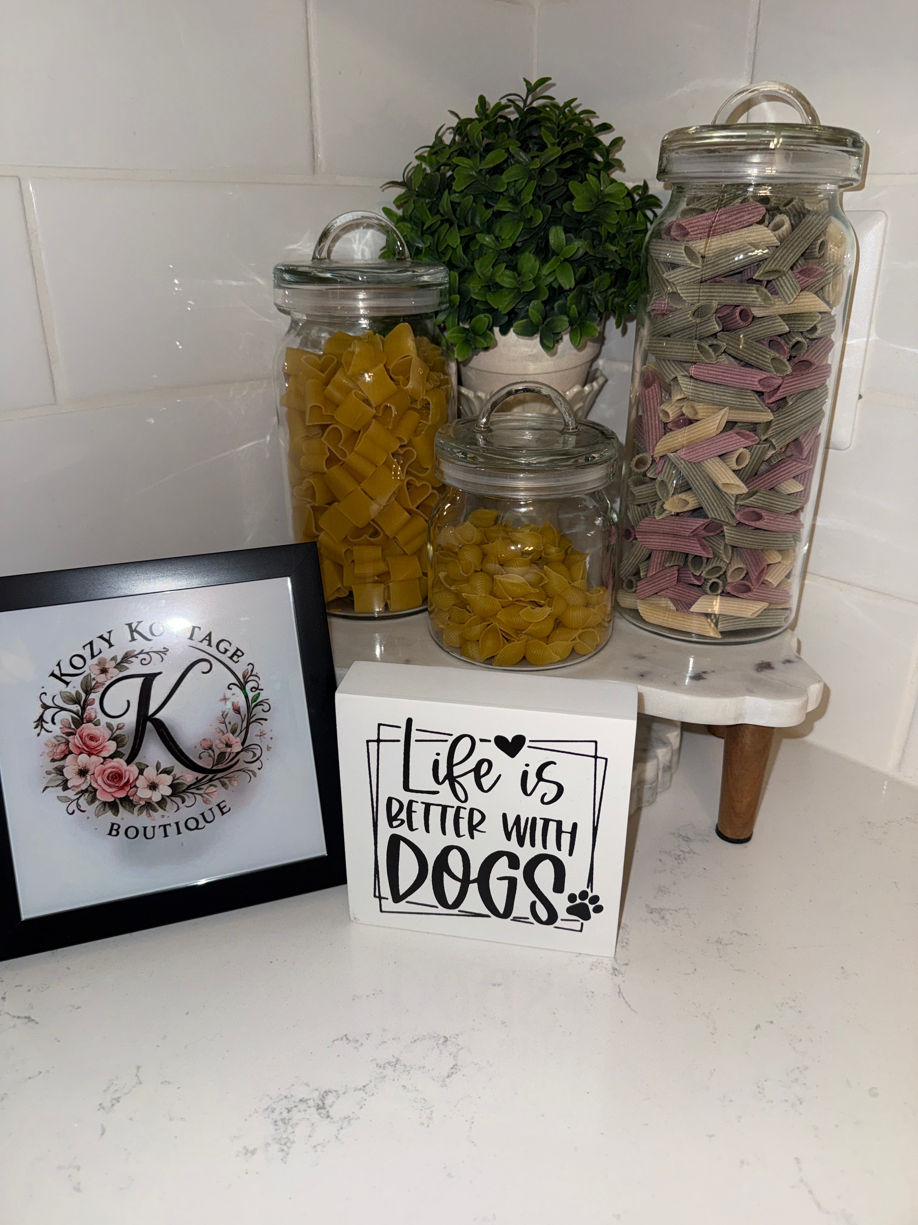 Life is better with Dogs Sign
