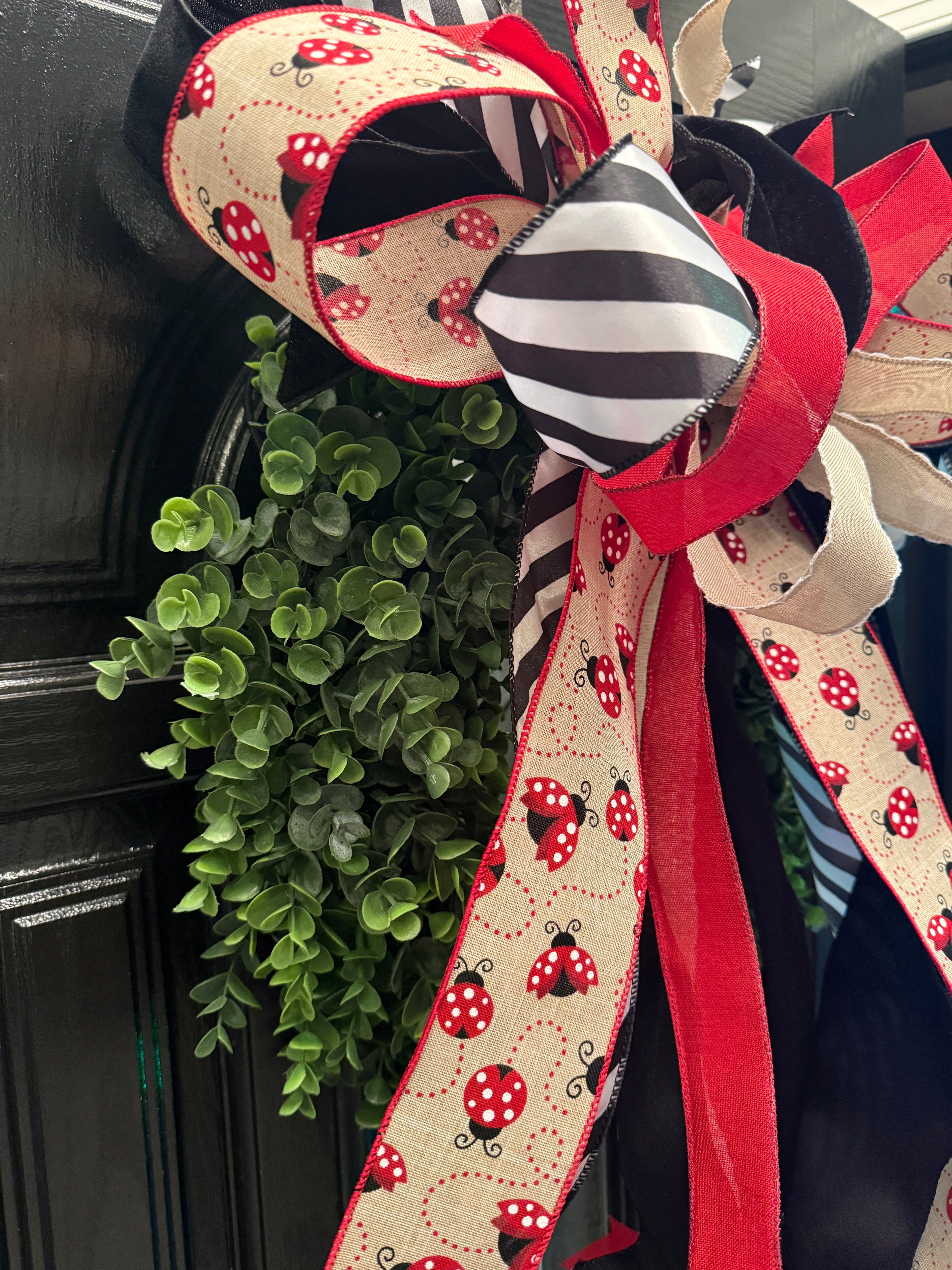Lady Bug Wreath