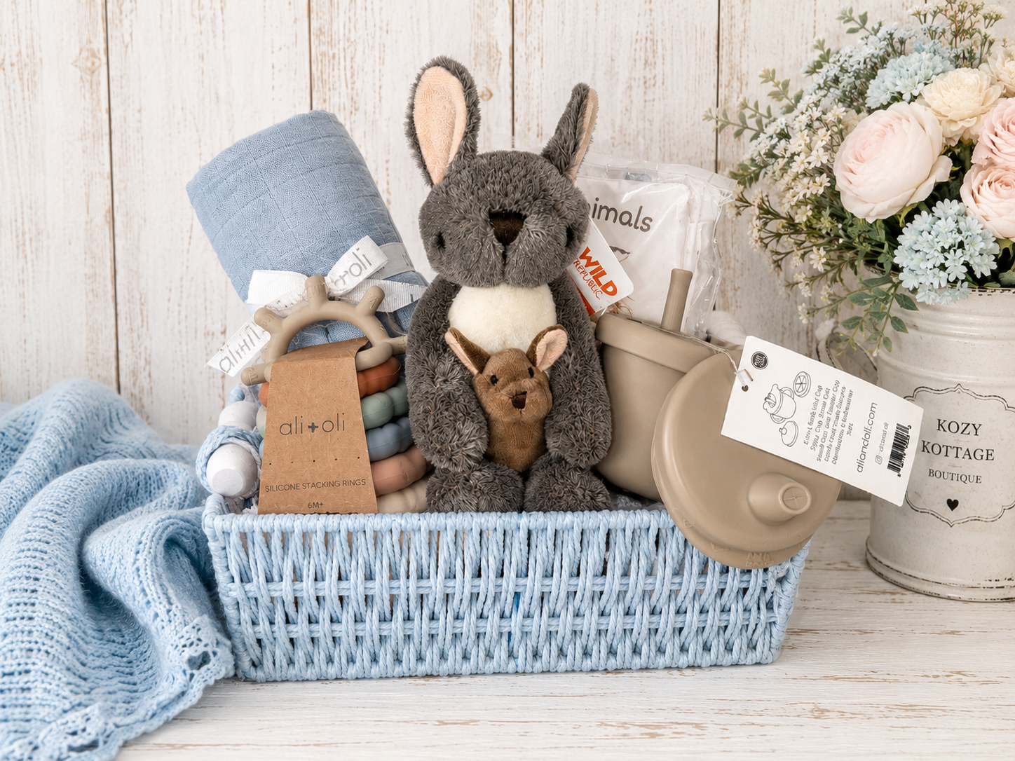 Little Roo Baby Basket 💙🦘