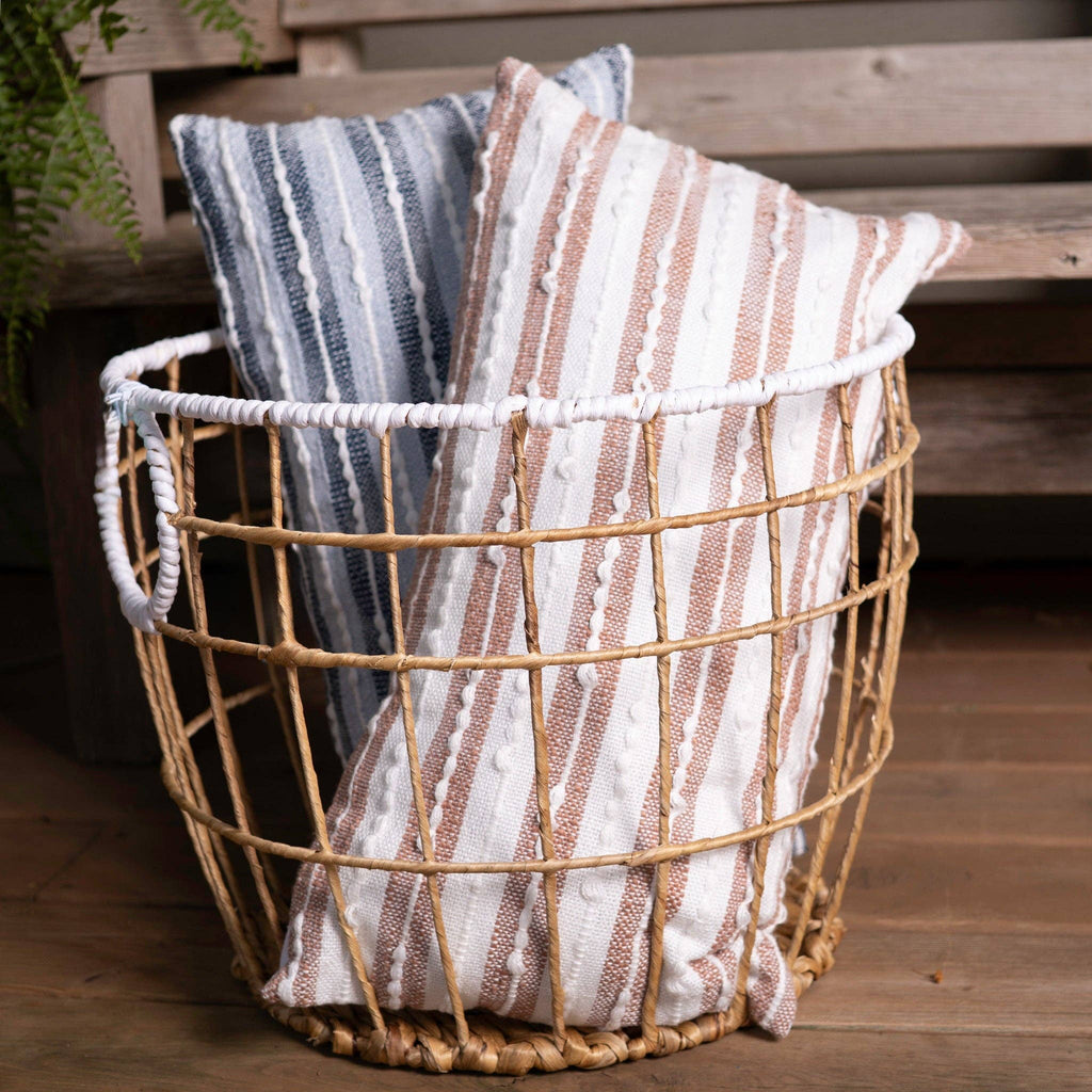 Romy 12X22" Handwoven Recycled Indoor/Outdoor Throw Pillow