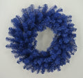 24 IN BLUE EVERGREEN WREATH - 82295-BL
