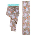 2.5"X10YD PLAYFUL BUNNIES - NATURAL/MULTI - RGF156018