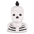 Skeleton Crow 12 x 8.5 Dolomite Cookie Jar