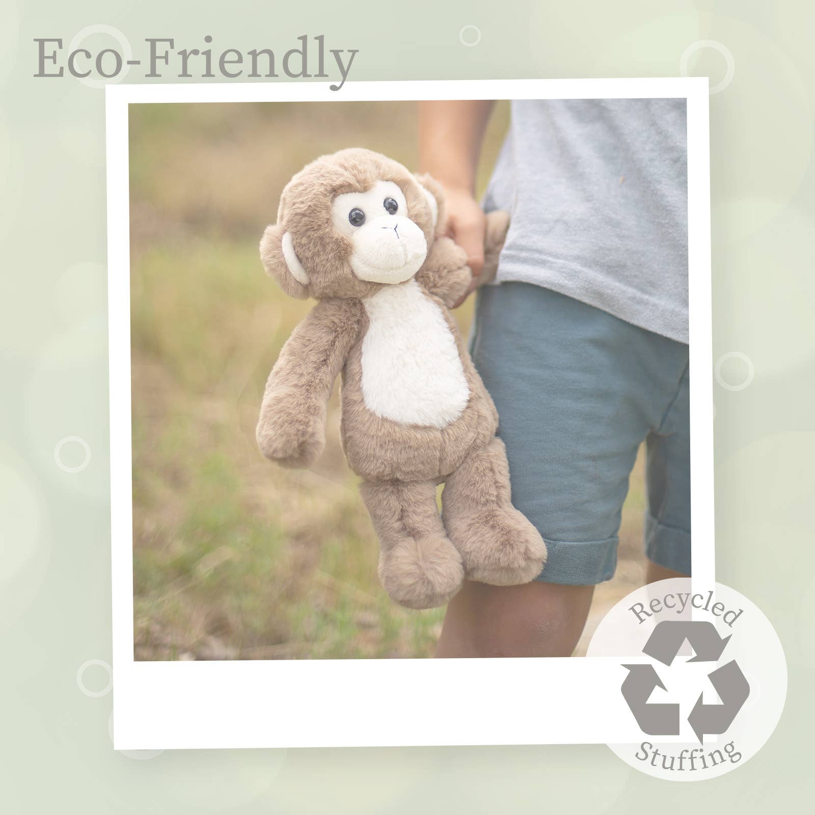 World Softest Plush Lushee 10 in - MoMo Monkey