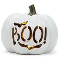 BOO-RESIN LED BOO! PUMPKIN