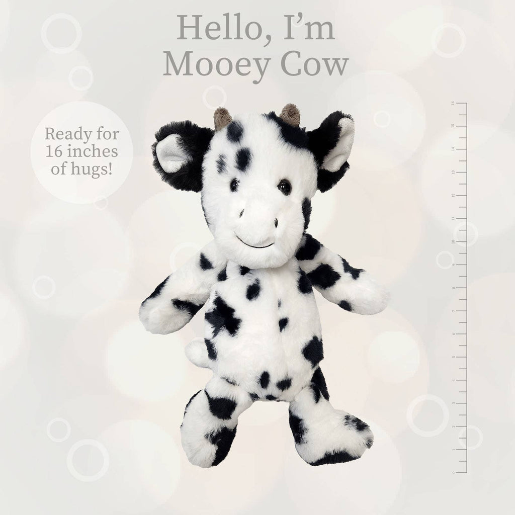 World's Softest Lushees 16" - Mooey Cow Plushie for Kids