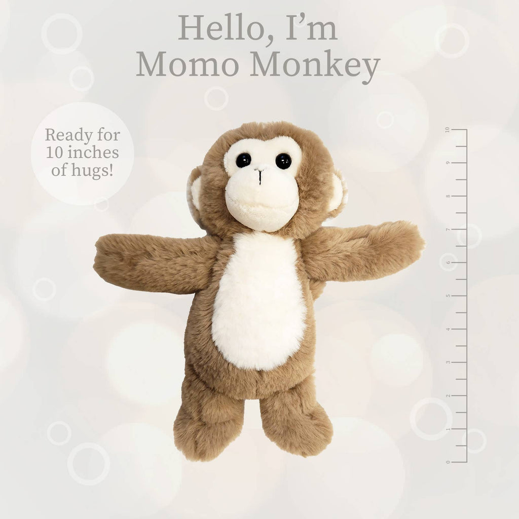 World Softest Plush Lushee 10 in - MoMo Monkey