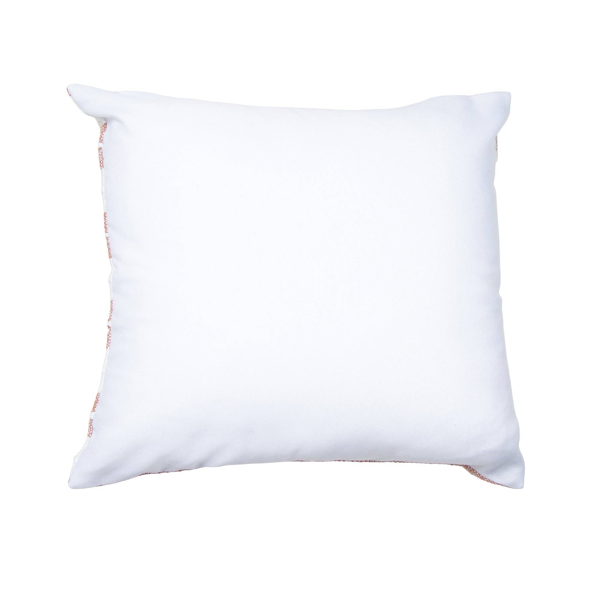 Romy 18X18" Handwoven Recycled Indoor/Outdoor Throw Pillow